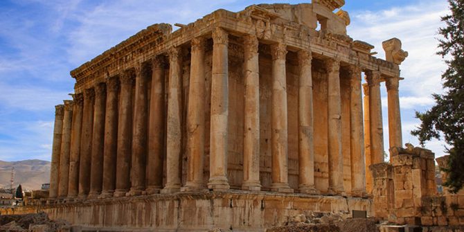 The Roman ruins in Baalbek confirm the beauty of the tours there