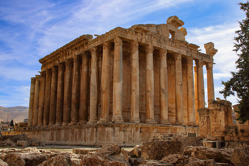 A journey through history to the ancient castle of Baalbek