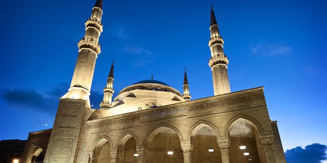 A visit is the most beautiful of all, to the Muhammad Al-Amin Mosque in Beirut
