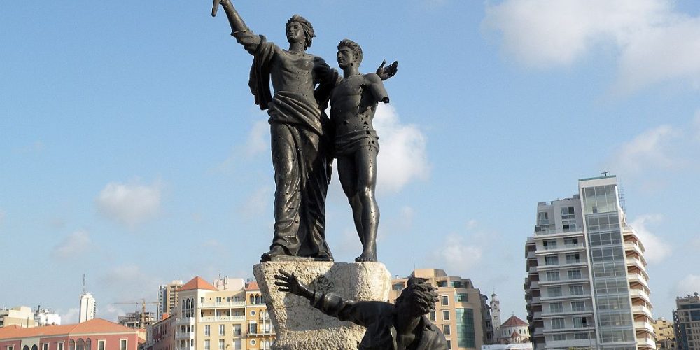 Martyrs Square is the most beautiful in Beirut Historical Tour